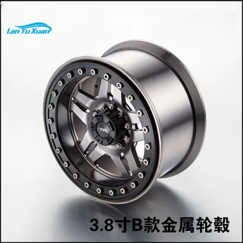 TFL производит обновление металлической ступицы колеса AXIAL 1/8 YETIXL 3,8 дюйма B из алюминиевого сплава 1 пара
