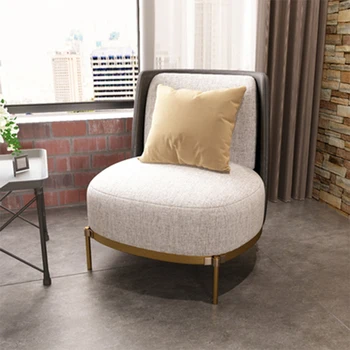 Дизайн Современные стулья для гостиной из Скандинавской кожи Случайные Роскошные Стулья для гостиной Relax Meuble De Salon Furniture Спальня