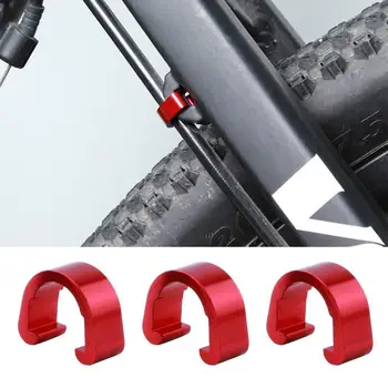 10 шт. Высококачественная пряжка для направляющего шланга для велосипедных тормозов Хорошей твердости, зажим для направляющего кабеля, простая установка, крепежные аксессуары