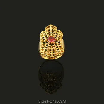 Высококачественные кольца с кубическим цирконием для женщин и мужчин. Обручальные кольца с блестящими кристаллами золотого цвета, бесплатная доставка