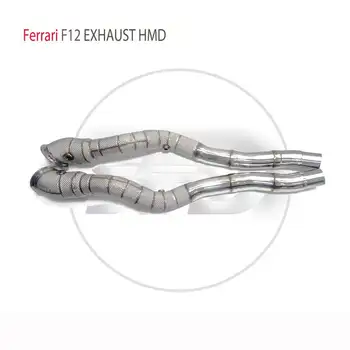 Выпускной Коллектор HMD для Автомобильных Аксессуаров Ferrari F12 С Каталитическим Коллектором Без Cat