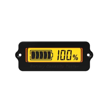 12 В 24 В 36 В 48 В свинцово-кислотный аккумулятор LY6N встраиваемый индикатор емкости аккумулятора тестер вольтметр Желтый индикатор заряда аккумулятора