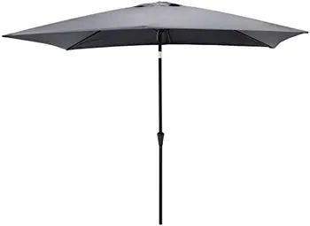 Полукруглый уличный зонт для продажи на открытом воздухе, аквамариновый