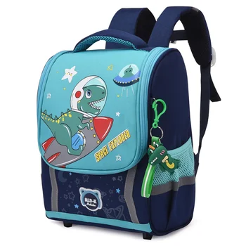 Новые водонепроницаемые детские школьные сумки для девочек и мальчиков, ортопедический детский мультяшный складной рюкзак, школьный рюкзак для начальной школы