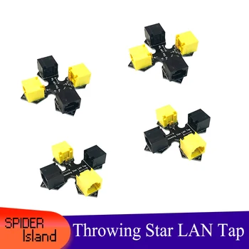 Throwing Star LAN Tap 1.5 Мод для захвата сетевых пакетов Haker Tool 100% Оригинальная Реплика Мониторинга Ethernet Communication analysic