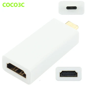 USB 3.1 10 Гб/сек. Тип C штекер-HDMI женский порт 1080P AV Цифровой адаптер для нового зарядного устройства Macbook LeTV OTG