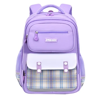 2023 Новая Сумка на плечо с двойным ремешком для Девочки, Студенческий рюкзак, сумка для начальной школы