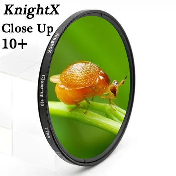 KnightX 52 58 67 мм Макро фильтр объектива крупным планом для Pentax Sony Nikon Canon EOS DSLR d5200 d3300 d3100 d5100 объективы для фотоаппаратов