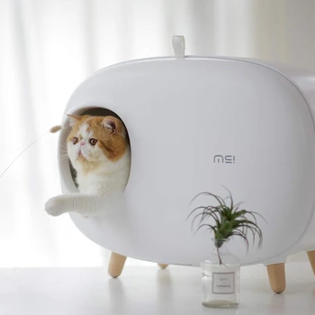 Хит продаж, элегантный домик для кошачьего туалета, простой дизайн, многофункциональный домик для домашних животных, цена по прейскуранту завода-изготовителя, ящик для кошачьего туалета