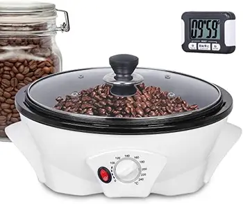 Кофемашина для обжарки кофейных зерен для кафе, магазина, домашнего использования 500 г/1,1 фунта (обновление 110 В-120 В)