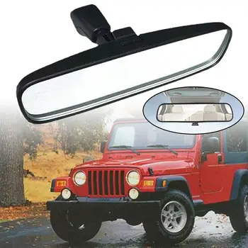 1 шт. Новое Внутреннее Зеркало заднего вида для Jeep Wrangler CJ YJ TJ JK 1976-2012 Высококачественные Аксессуары для автомобильных Зеркал Заднего Вида R4R6
