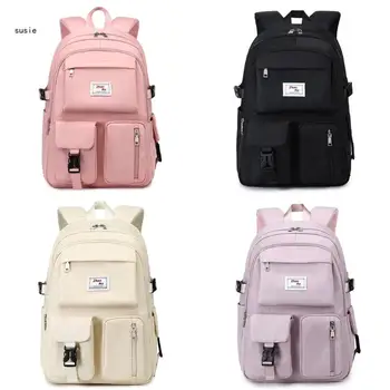 Школьный рюкзак X7YA для женщин, мужчин, Рюкзак для ноутбука, школьная сумка для девочек-подростков