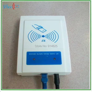 DWE CC RF оптовая продажа 13,56 МГц MF TCP/IP RJ45 сетевой rfid считыватель контроля доступа 5 В постоянного тока поддерживает LAN, WAN, MAN