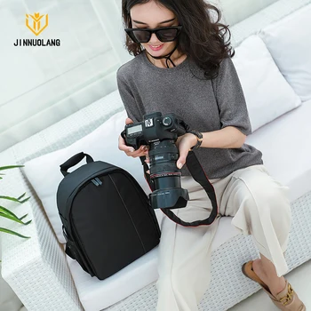 JINNUOLANG Водонепроницаемые рюкзаки для фотокамеры, рюкзак для фотосъемки на открытом воздухе, сумка для видео, цифровая зеркальная фотокамера, чехол для nikon Canon