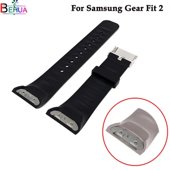 Силиконовый спортивный браслет, ремешок для часов Samsung Gear Fit 2 SM-R360, смарт-часы Samsung Gear Fit 2, ремешки для часов, Аксессуары