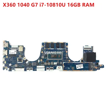 FPM30 LA-J442P Для HP EliteBook x360 1040 G7 Материнская плата ноутбука M16023-601 M16023-001 UMA i7-10810U 16G i5-10210U 8GB BOSR