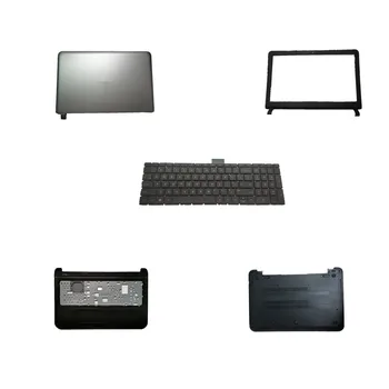 Клавиатура ноутбука Верхний Регистр Верхняя Задняя ЖК-крышка Нижняя Крышка Корпуса Для HP ProBook 6440b 6445b Черный США