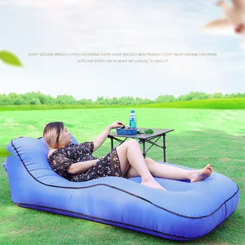 Открытый Розовый Походный Надувной диван-кровать Портативное Оборудование Для Пляжного Кемпинга и пикника Плавающая Складная Надувная подушка для отдыха