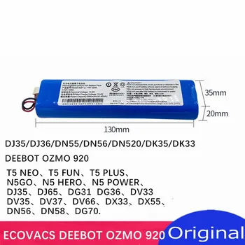 Оригинальные Аксессуары для литиевых батарей ECOVACS DEEBOT OZMO DJ35 DJ65 DG31 DG36 DV3, подходящие Для Ремонта 920 Сменных Аккумуляторов