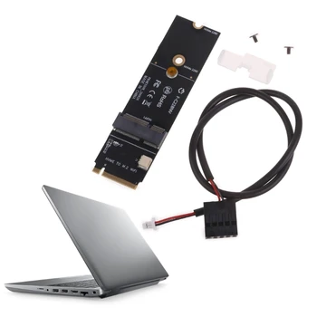 Беспроводной разъем для ключей M.2 A + E к адаптеру M.2 Key Wifi для карты AX200 9260 Bcm94352Z с портом NVMe PCI SSD