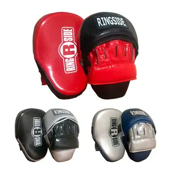 Изогнутые Боксерские перчатки для фокусировки ударов, тренировочные накладки, пара для ММА Каратэ Муай Тай кикбоксинга