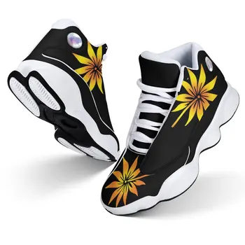 Высококачественные Мужские кроссовки, настоящий Размер 48, Баскетбольная обувь для фитнеса на открытом воздухе, полинезийский дизайн, Бесплатная доставка