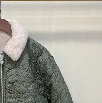 Женская винтажная куртка в стиле пэчворк, модная зимняя теплая одежда, стеганые повседневные топы для отдыха с длинным рукавом, женские