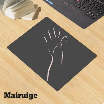 Mairuige Креативный черно-белый художественный узор, игровые аксессуары, Маленький коврик для мыши, коврик для мыши, настольная подушка для ноутбука MacBook