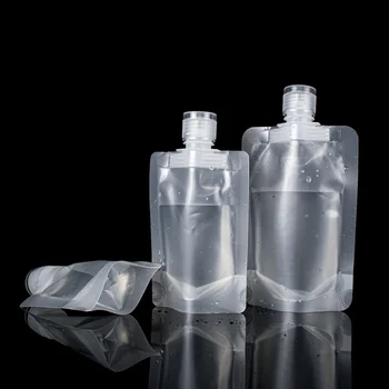 Сумка-дозатор жидкого лосьона Портативная дорожная упаковочная сумка Многоразового использования, герметичная для шампуня, Косметический контейнер для хранения