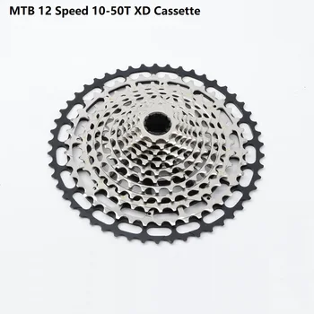 MTB 12 Скоростей 10-50 T ULT XD Кассета Сверхлегкая Полностью стальная Прочная Ultimate 12s Горный Велосипед XD Свободного хода 10-50 Звездочка k7