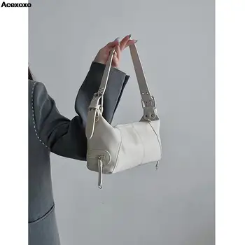 Новая модная повседневная летняя сумка в стиле ретро, милая, крутая, простая, высококачественная, для рук, через плечо, подмышками,