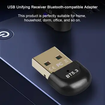 Bluetooth-совместимый адаптер, подключи и играй, низкая задержка, драйвер не требуется, Защита от помех, Bluetooth-совместимый USB Без драйверов