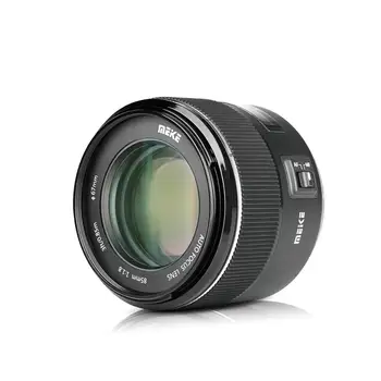 Полнокадровый портретный объектив с автоматической фокусировкой Meike 85mm F/1.8 Prime для цифровых зеркальных камер Canon EOS EF Mount