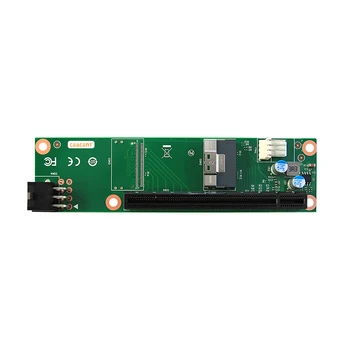 Материнская плата расширения CNS41CX16I PCIe x16, однопортовая SFF8654 (x8) (пропускная способность PCIEx8), подходящая для ALEO
