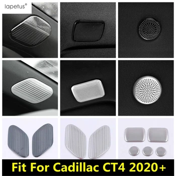 Рожок на крыше/Передняя Треугольная стойка, Стереодинамик, Звуковая рамка, Отделка из нержавеющей стали для Cadillac CT4 2020 2021 2022