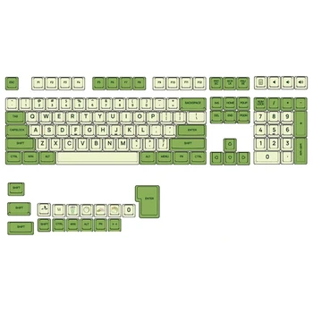 125 Клавиш, набор колпачков для ключей из PBT, Новинка-Колпачки для ключей Matcha, Сублимационная механическая клавиатура XDA ForMX-Switches, Прямая поставка