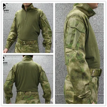 Emerson Tactical bdu G3 Боевая рубашка Emerson BDU airsoft wargame Военная армейская рубашка AT/FG EM8576