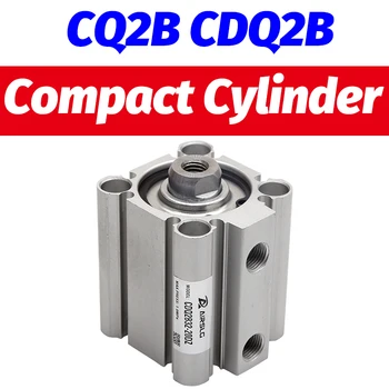 Компактный цилиндр Двойного действия CQ2A20-10D с одним штоком CDQ2B20-20DZ с магнитным CQ2A20-30DCZ CDQ2A20-20DZ-M9B 20-40DZ CQ2B20-50D