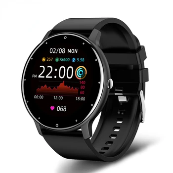 2022 Новые Смарт-часы Мужские с Полным Сенсорным экраном Спортивные Фитнес-Часы IP67 Водонепроницаемые Bluetooth Для Android ios smartwatch Мужские + коробка