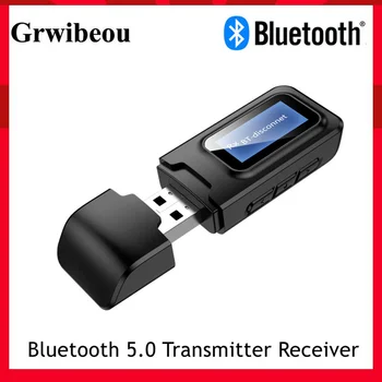 USB Bluetooth 5,0 Аудиоприемник Передатчик 3,5 мм Разъем AUX RCA Беспроводной адаптер без драйвера USB-ключ для ТЕЛЕВИЗОРА, автомобильного ПК, наушников