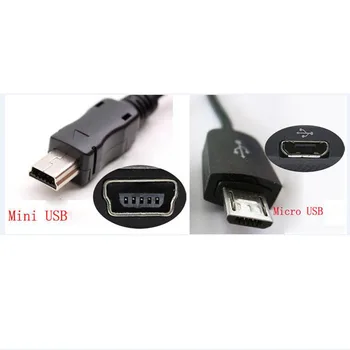 Высококачественное Автомобильное зарядное устройство с интерфейсом Micro USB и Mini USB 350 см, 5 В, 1.5A, интерфейс Mini USB, адаптер для Samsung ZTE, GPS навигатор, автомобильный рекордер