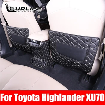 Коврик для защиты автомобиля От ударов, Защитные коврики Для Toyota Highlander Kluger XU70 2020 2021 2022 2023 Аксессуары