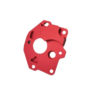 Funssor 1 шт. Voron0.2 3D принтер алюминиевый CNC Мини Stealthburner MiniSB Моторная Пластина красного цвета высокая температура