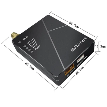 Microhard P400-840 840 МГц Радио Беспроводной Модем 2 Вт Передача данных на большие расстояния 100 км USB TTL RS232 Канал передачи данных БПЛА