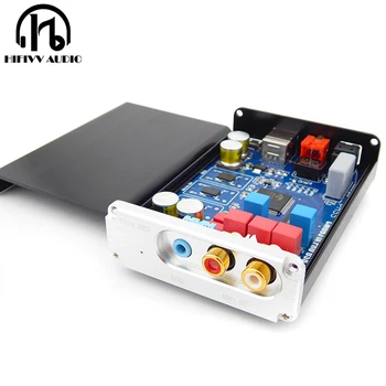 Hi-Fi аудио USB DAC CM6631 es9023 декодер USB к коаксиальному оптическому волокну усилитель rca звуковая карта Цифровой интерфейс