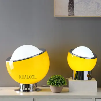 Новая креативная настольная лампа Globe, Дизайнерский настольный светильник Planet для кабинета, спальни, гостиной, Романтический красочный светильник рядом