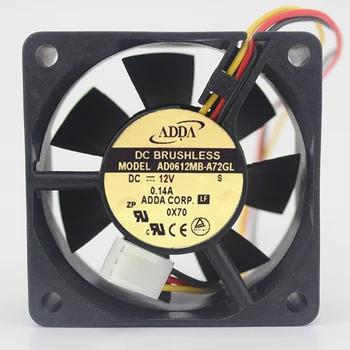Оригинальный AD0612MB-A72GL 6025 6 см 12 В 0.14A трехпроводной вентилятор охлаждения