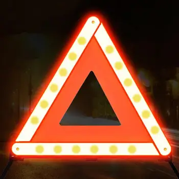Треугольная Предупреждающая рамка Треугольник Аварийное предупреждение Треугольник Отражатель Защитный Треугольник Комплект автомобильных аксессуаров