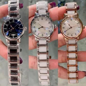 Высококачественные роскошные женские часы с минималистичным темпераментом, из стальной ленты, которая не ржавеет и не выцветает, бесплатная доставка