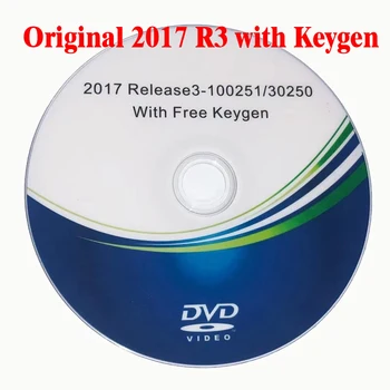 Оригинальный Новейший оригинальный 2017.R3 Бесплатный Keygen DVD CD Поддерживает функции ISS с грузовиком для 150e Multidiag Vd Ds150e